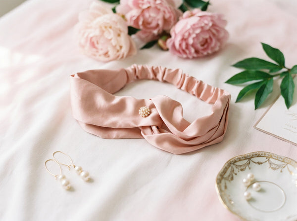 Ballet Slipper silk headband