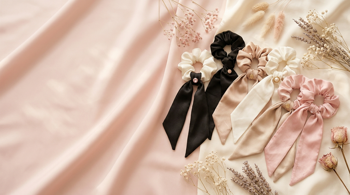 Silk Ribbons for the Hair